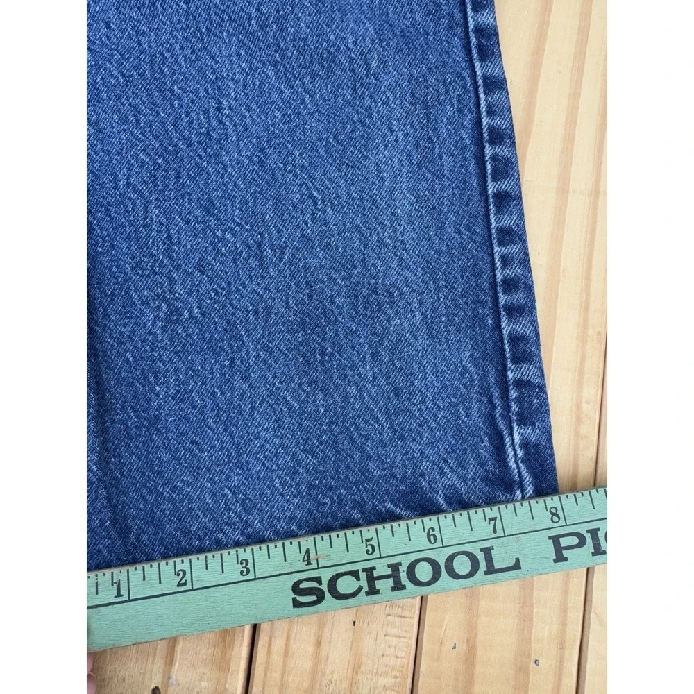 Vintage 505 Levis Jeans Orange Tab USA Made Regular‎ Fit Straight Leg 34x32 1998